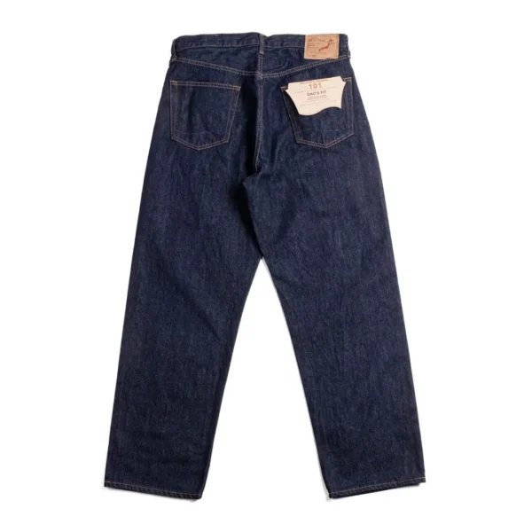 Orslow (1010w) Dad’s Fit Denim Pant Rinsed Back