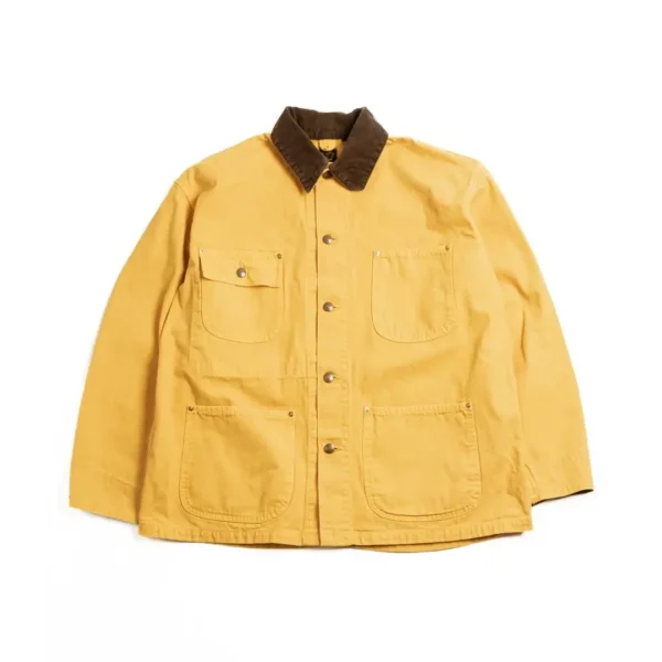 Orslow (6034) Relax Fit Oxford Coverall Yellow Front