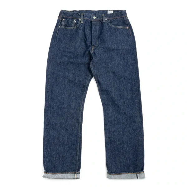 Orslow (Lot–1050) 105 Standard Selvedge Denim Pants Rinsed Front