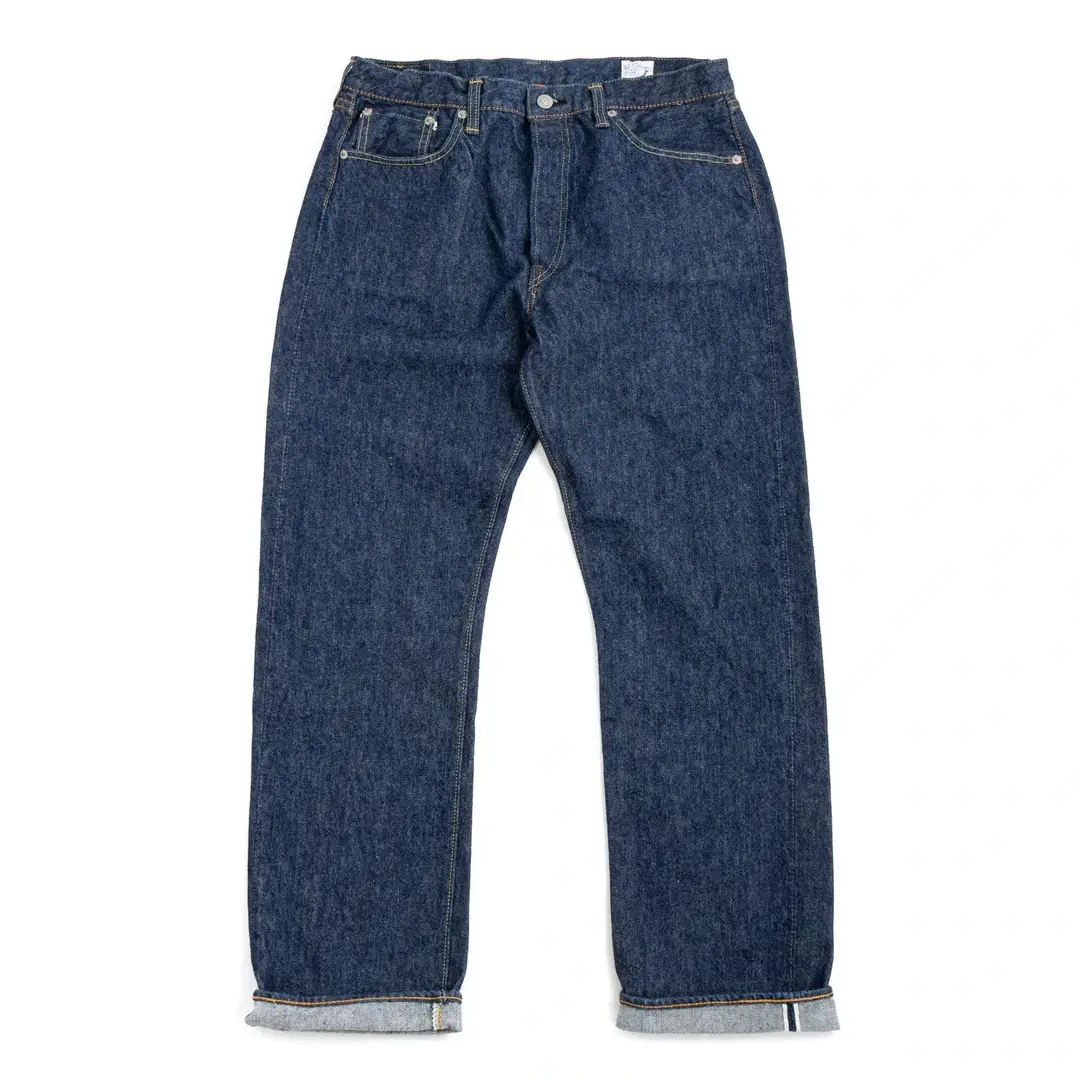 Orslow (Lot–1050) 105 Standard Selvedge Denim Pants Rinsed Front