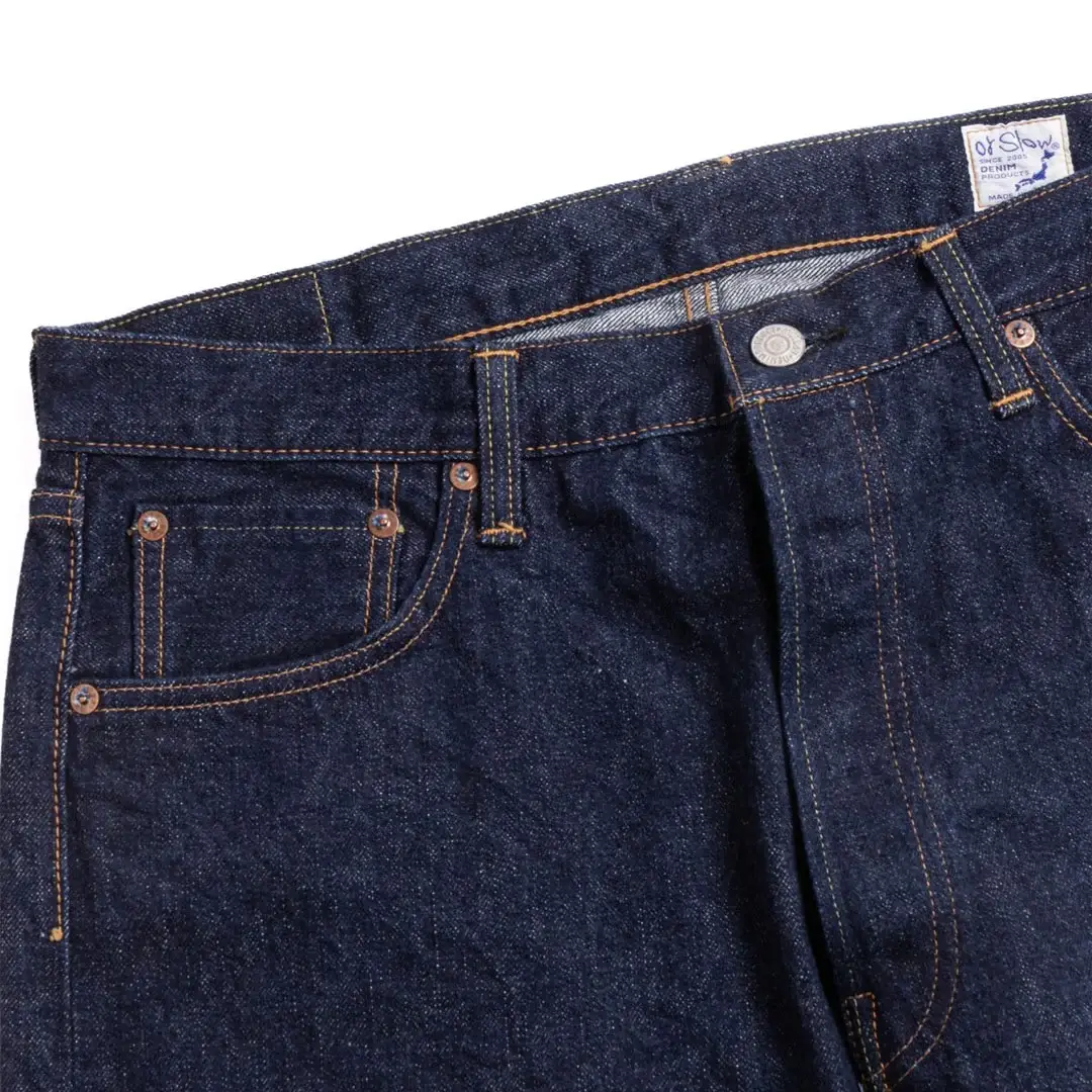 Orslow (Lot–1050xx) 1950s Selvedge Denim Side