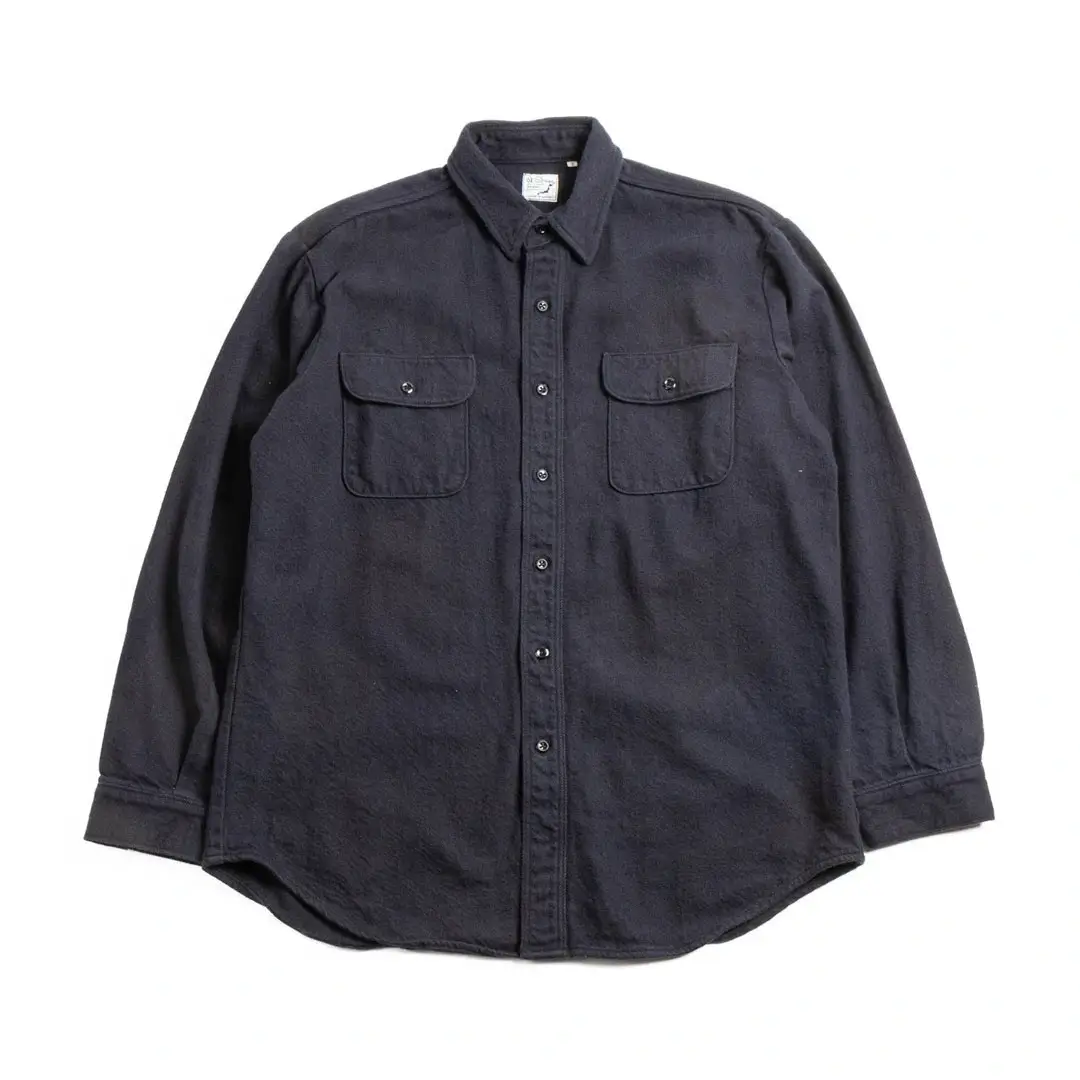Orslow (V8072) Relax Fit Flannel Shirt Front