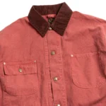 RELAX FIT OXFORD COVERALL RED Side