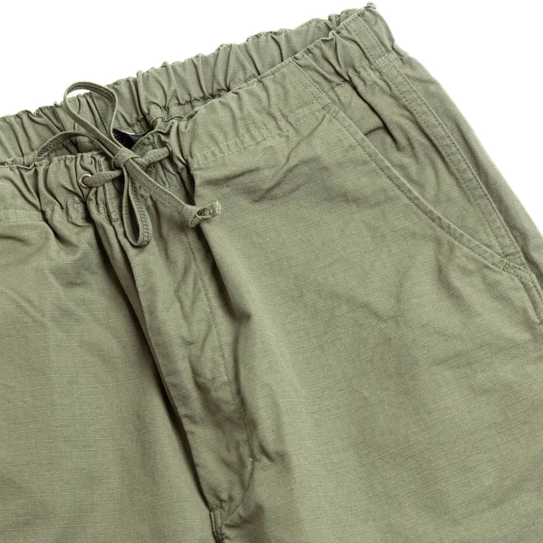 NEW YORKER SHORTS RIPSTOP COTTON ARMY GREEN Front Zoom