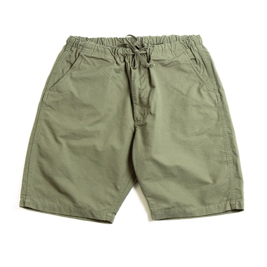 NEW YORKER SHORTS RIPSTOP COTTON ARMY GREEN Front