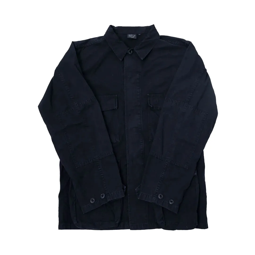 Ripstop BDU Jacket - Black Stone Front