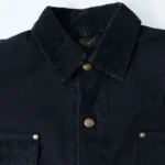 orSlow 01-6034-76 Relax Fit Coverall Jacket Black Zoom View