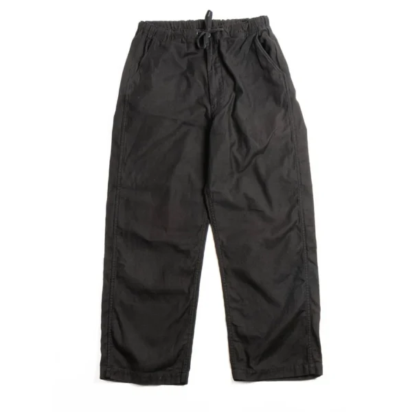 orSlow (LOT1002) NEW YORKER PANT SUMI BLACK RIPSTOP Front