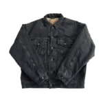 orSlow Type 3 Denim Jacket in stonewashed black Front
