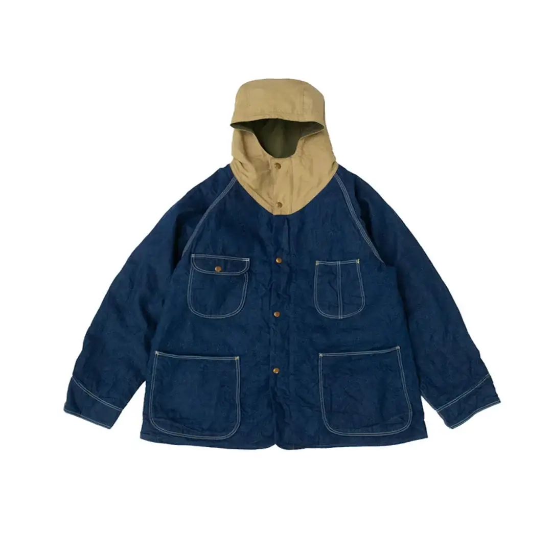 Orslow 6040 Cloth Hooded Coverall 01-614-81 Front