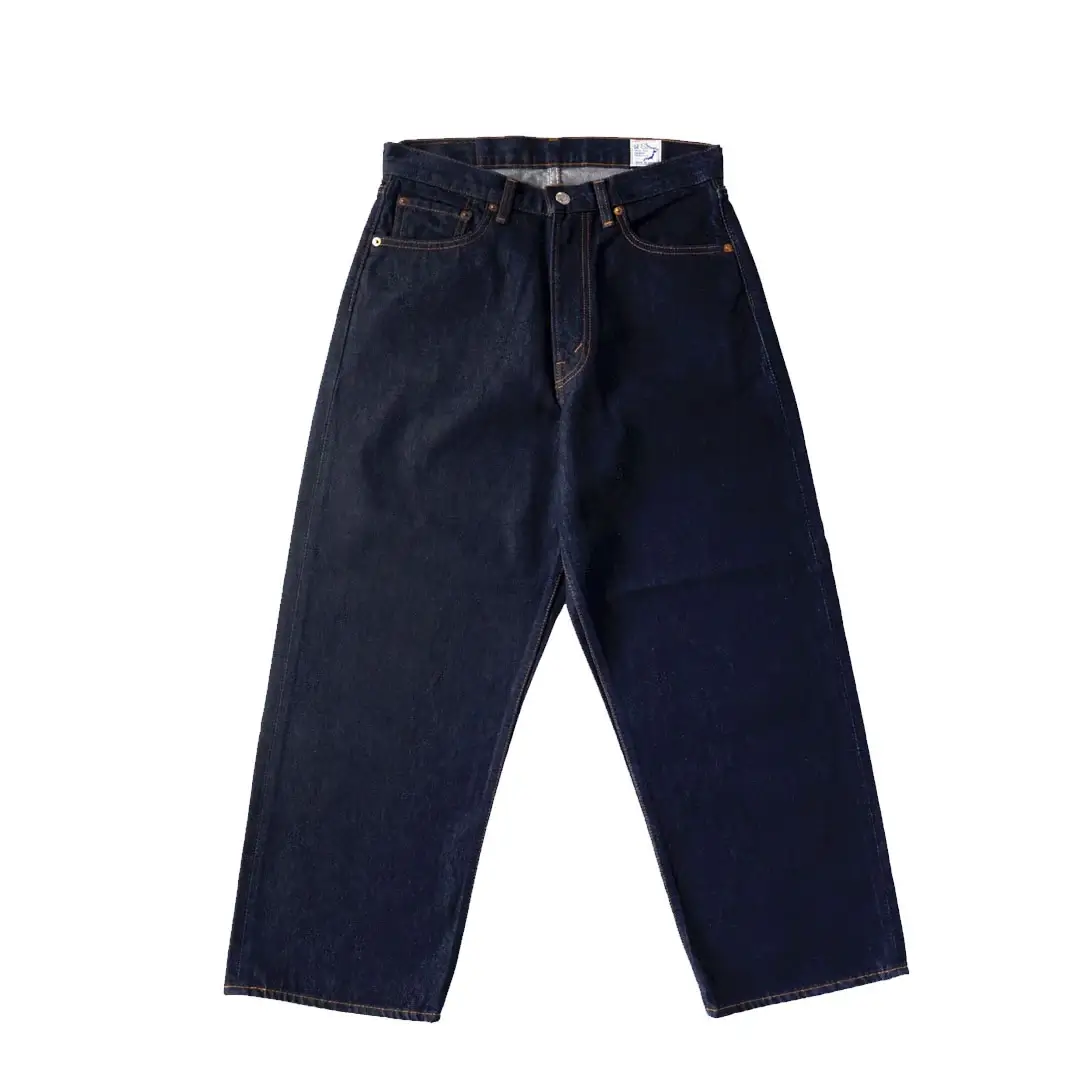 Super Dad's Denim Pants - One Wash Front