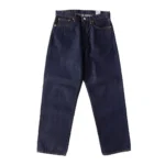 orSlow 101 Dad's Fit Denim - Black Denim Stone Front