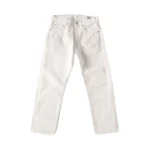 orSlow 105 Standard Denim - White Front