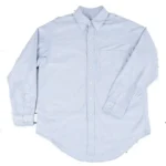 orSlow Button Down Shirt Light Blue Front