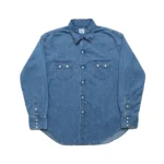 orSlow Denim Western Shirt Front