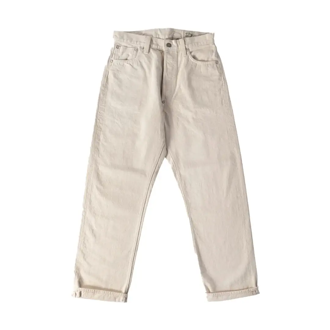 orSlow Grand Dad's Fit Kinari - Ecru Front