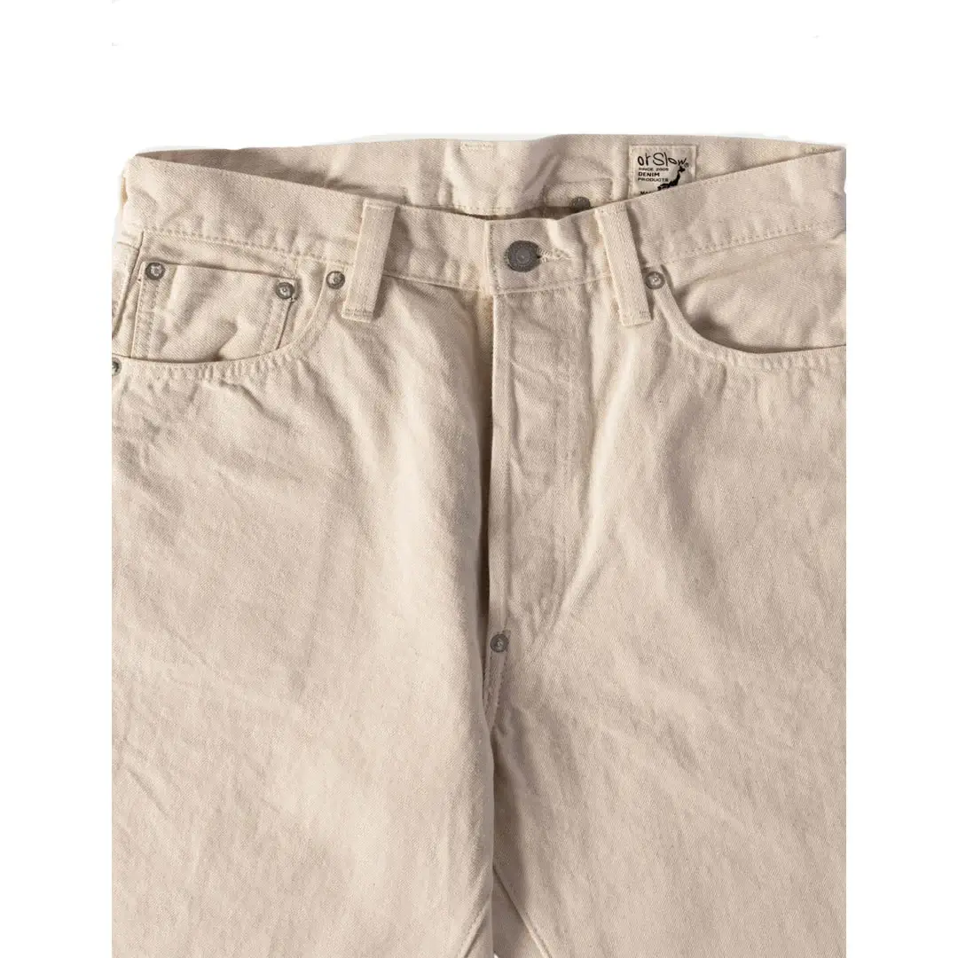 orSlow Grand Dad's Fit Kinari - Ecru Zoom