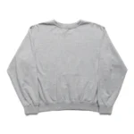 orSlow Light Weight French Terry Crewneck Sweat Shirt - Heather Grey Front