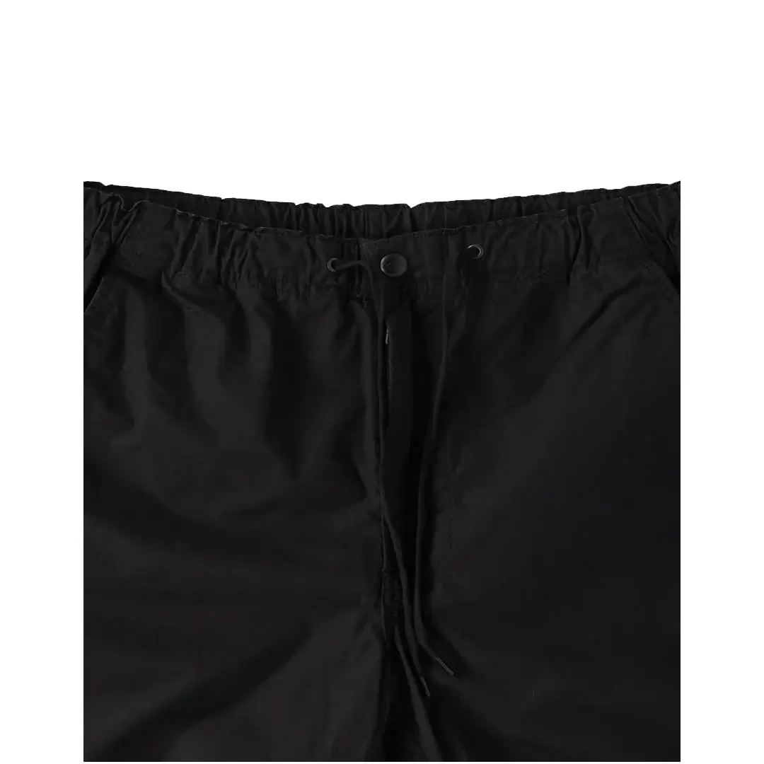 orSlow New Yorker Shorts Typewriter Cloth - Black Front close