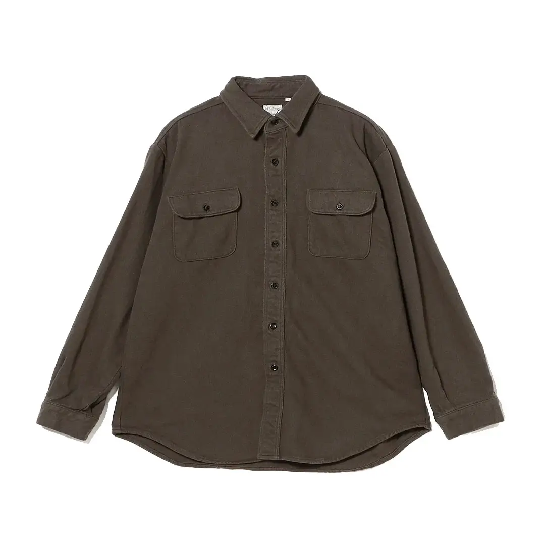 orSlow Relax Fit Flannel Shirt Front