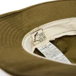 orSlow US Navy Herringbone Hat in Green 2