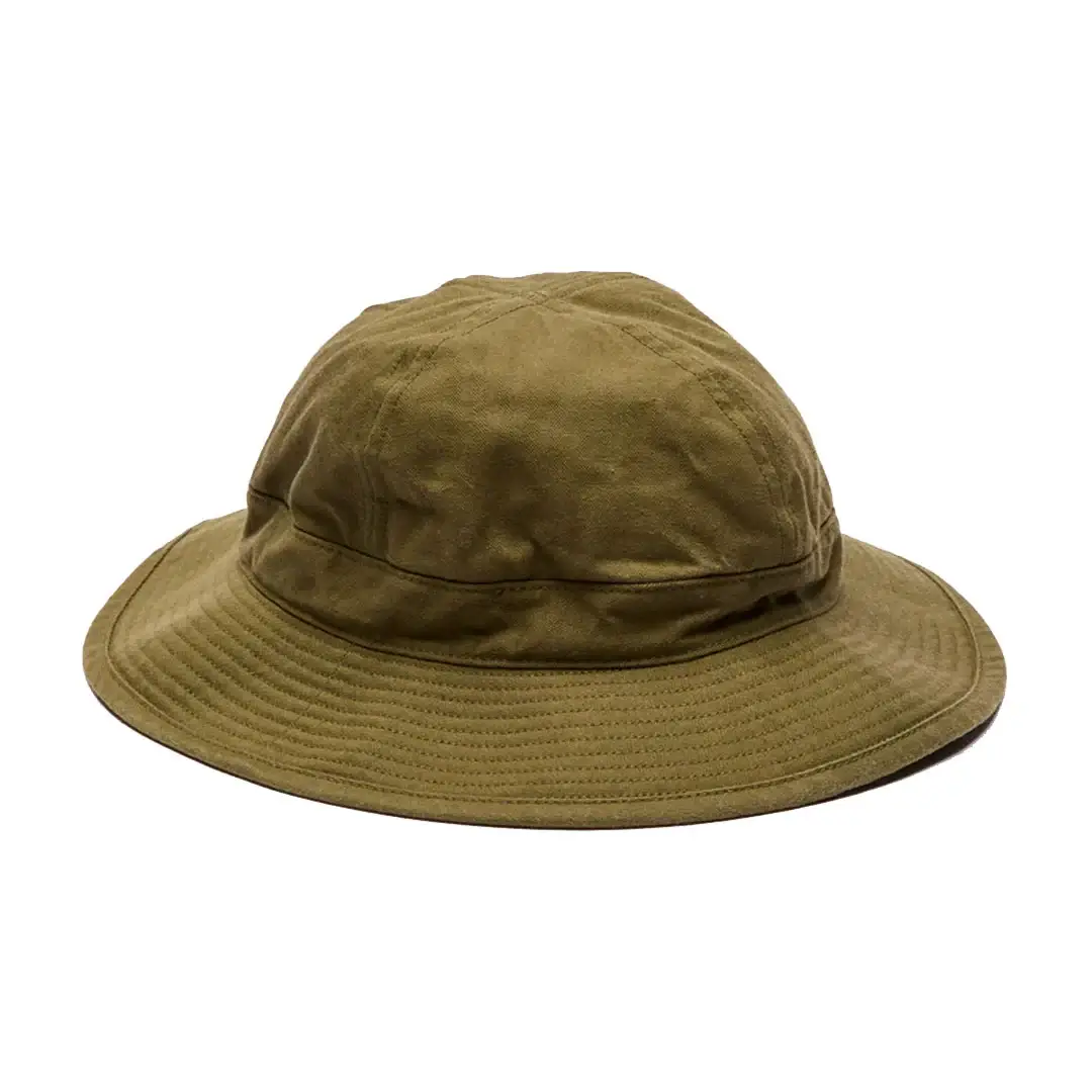 orSlow US Navy Herringbone Hat in Green Front