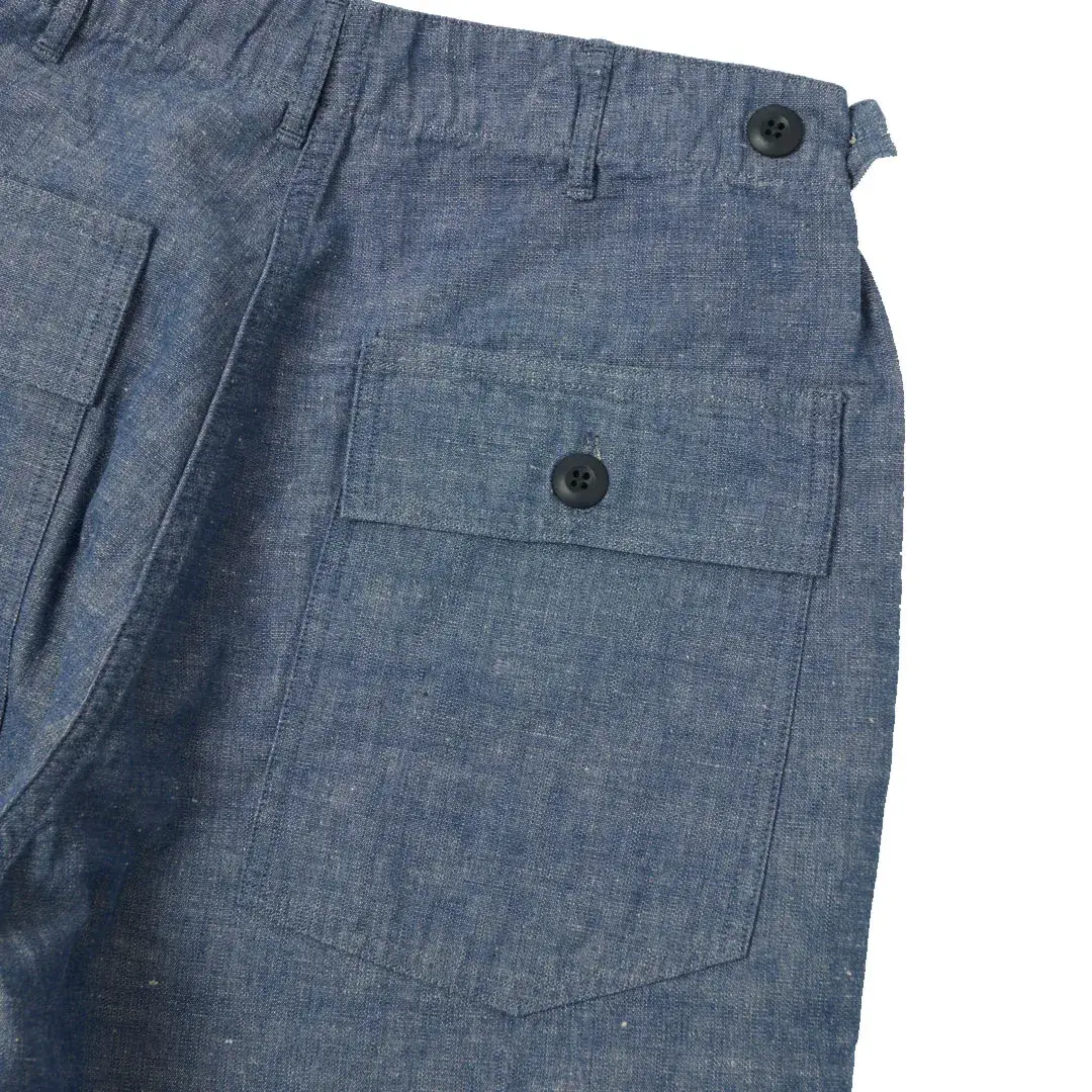 orSlow U.S. Army Chambray Fatigue Pants - Grape Back