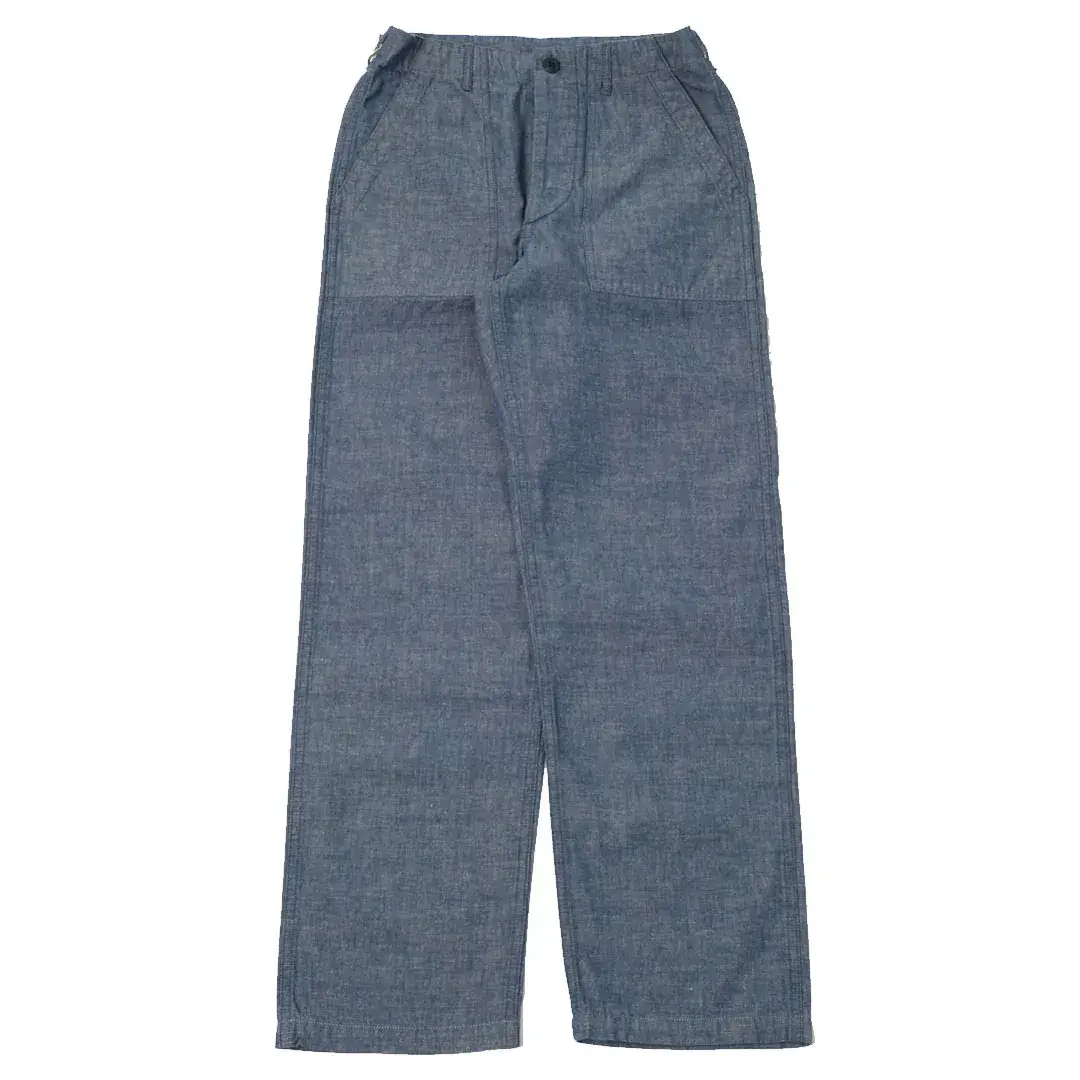 orSlow U.S. Army Chambray Fatigue Pants - Grape Front